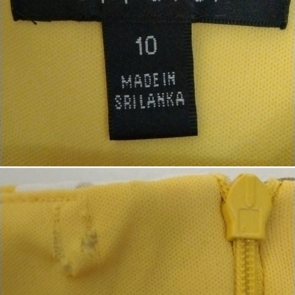 Bundle 2 summer dresses flower print dresses size 10 - Picture 10 of 10